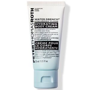 NWT Peter Thomas Roth Water Drench Hyaluronic Cloud Hydrating Body Cream .85 oz